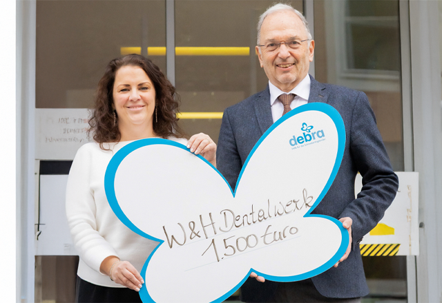 W&H donates to EB House Austria: help for treatment of children with EB