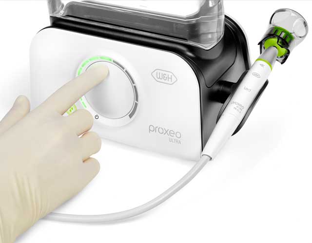 Мощността се управлява лесно чрез регулатора.