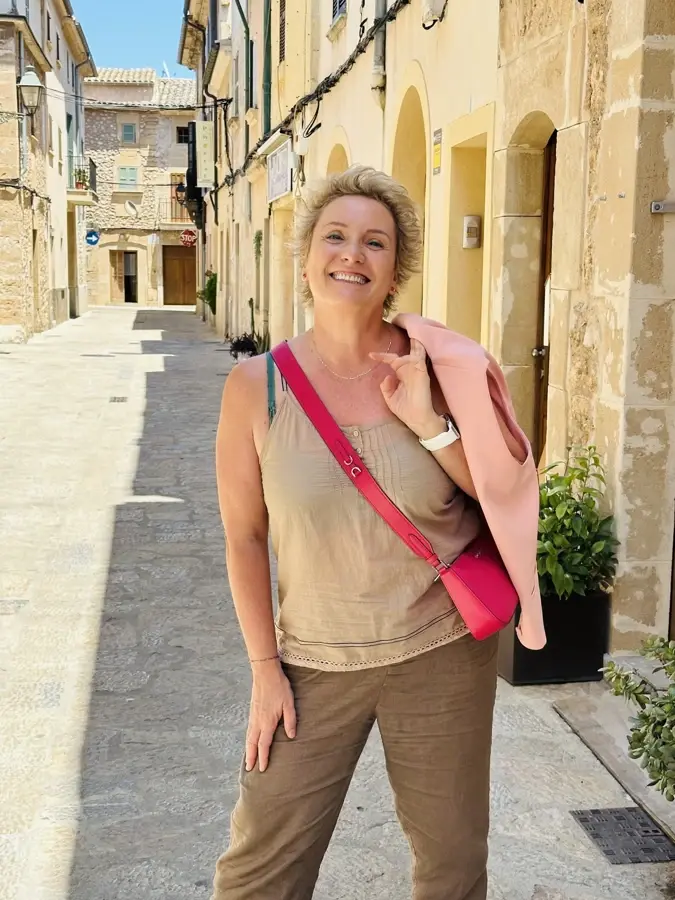 Angela Paredes, durante la entrevista realizada en Pollença (Palma de Mallorca), dice que toda su vida profesional ha estado liderada por la pasión.