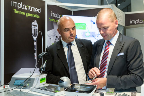 Jonas Ehinger. CEO of Osstell, Christophe Berton, General Manager of W&H France.