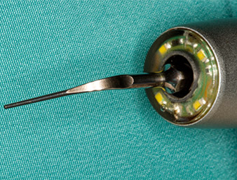 Ring-LED of piezo surgical instrument