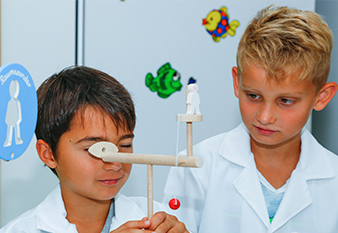 Experimentos en el laboratorio Spürnasenecke