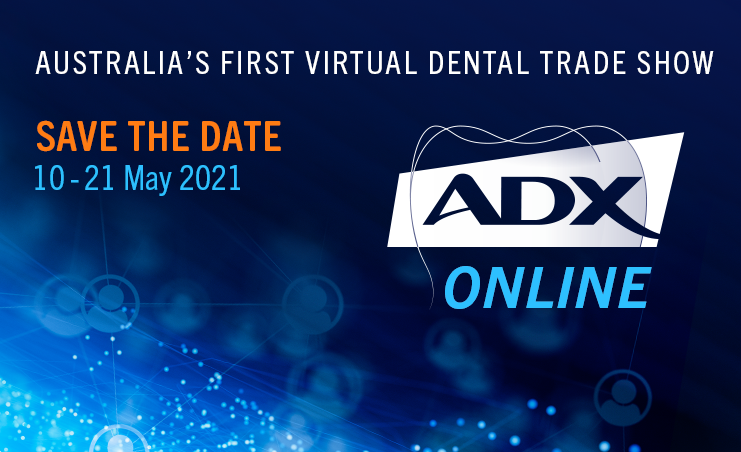ADX Online banner Australia's first virtual dental trade show
