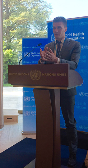 EDSA-Präsident Luka Banjsak 