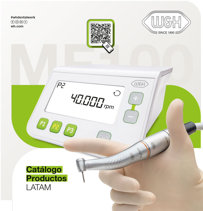 En esta página podrá descargar nuestro Catálogo de Productos W&H para Latinoamérica y Caribe