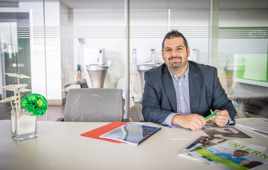 El doctor en Ingeniería Marino Magno (I+D, Gestión de Productos, W&H Steri)