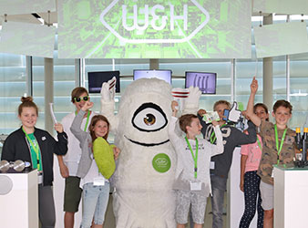 Stewhart das Hygienemaskottchen