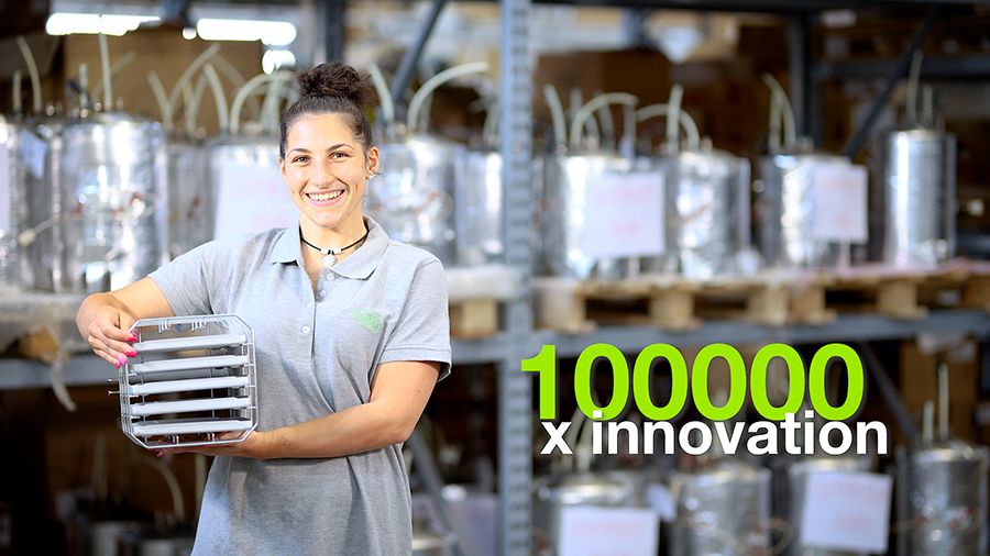 Un equipo experimentado de 120 personas garantiza una calidad excelente.