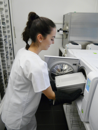 continuous throughout in instrument preparation 