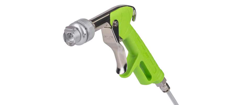 Q-Dry: Gerät zum Trocknen via Druckluft