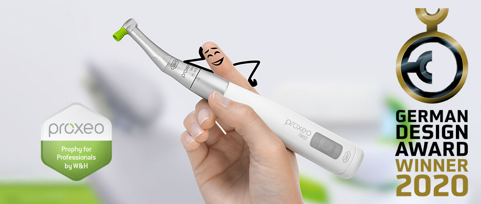Proxeo Twist Cordless - cordless polishing by W&H | W&H Impex