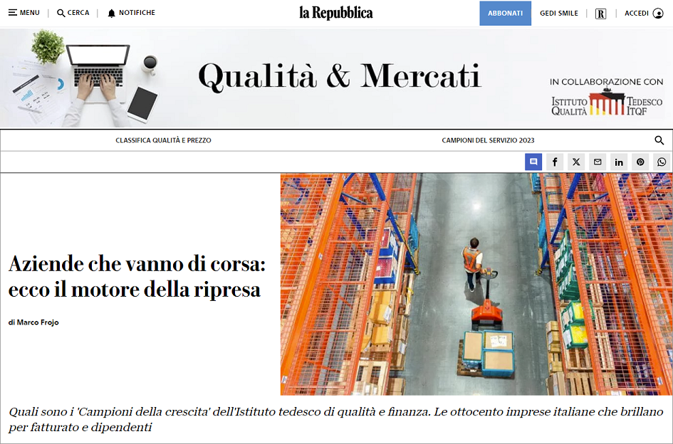 W&H è Campione della Crescita 2024