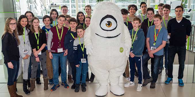 Besuch der Salzburg International School (SALIS) bei W&H