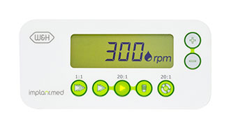 speed of 300 rpm