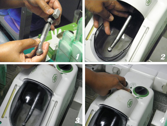 Hygiene- und Pflege von Turbinen