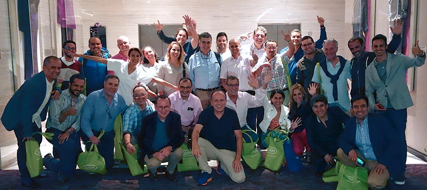 Los participantes del primer taller clínico 