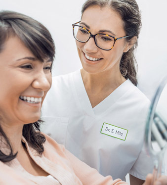 Dr. S. Mile: ¡Porque siempre saca una sonrisa a sus pacientes!