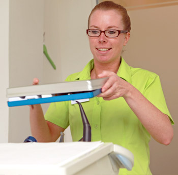 PZR-Tray für die Zahnreinigung 