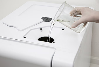 processo di riempimento dell'acqua