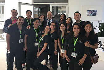 Postgraduierten der Universität Autónoma de Yucatán (Mérida) 