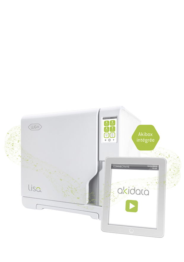2015 : Stérilisateurs Lisa de classe B accélérée avec connectivité Akidata