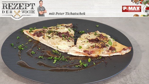 Süßer Flammkuchen