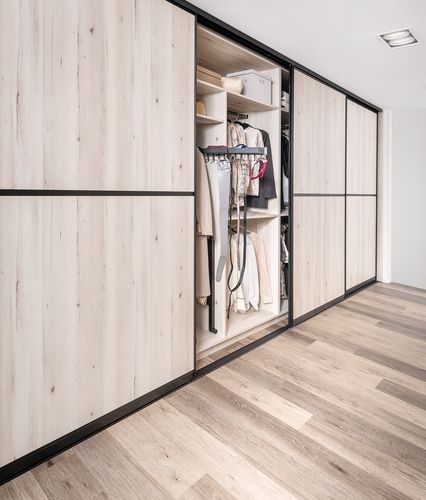 Begehbarer Kleiderschrank Schiebetüren