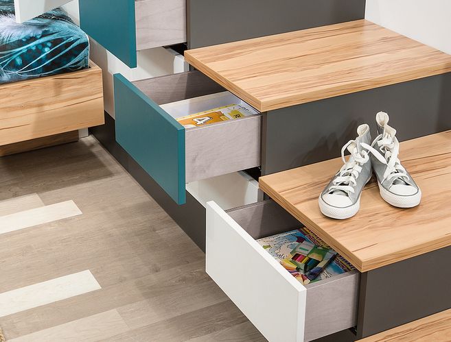 Kinderzimmer Laden und Auszüge.