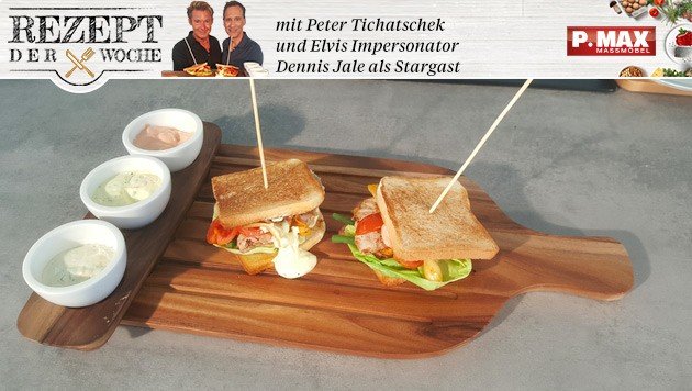 Filettoast mit Gemüse