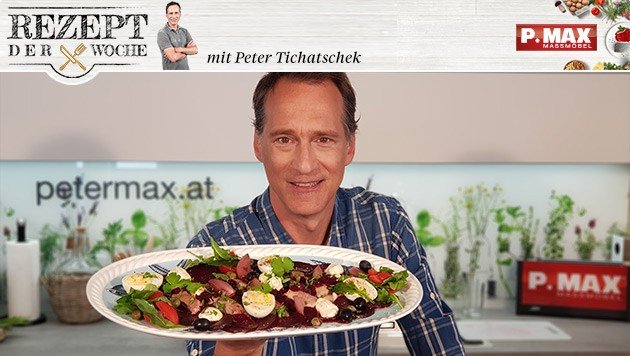 Forelle mit Roter Rübe &amp; Kapern.