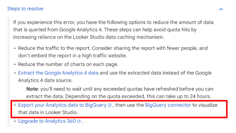 Google Analytics 4 Looker Studio Data Limits Steps To Resolve