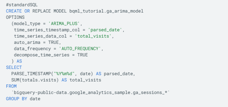 Google Analytics 4 & BigQuery ML