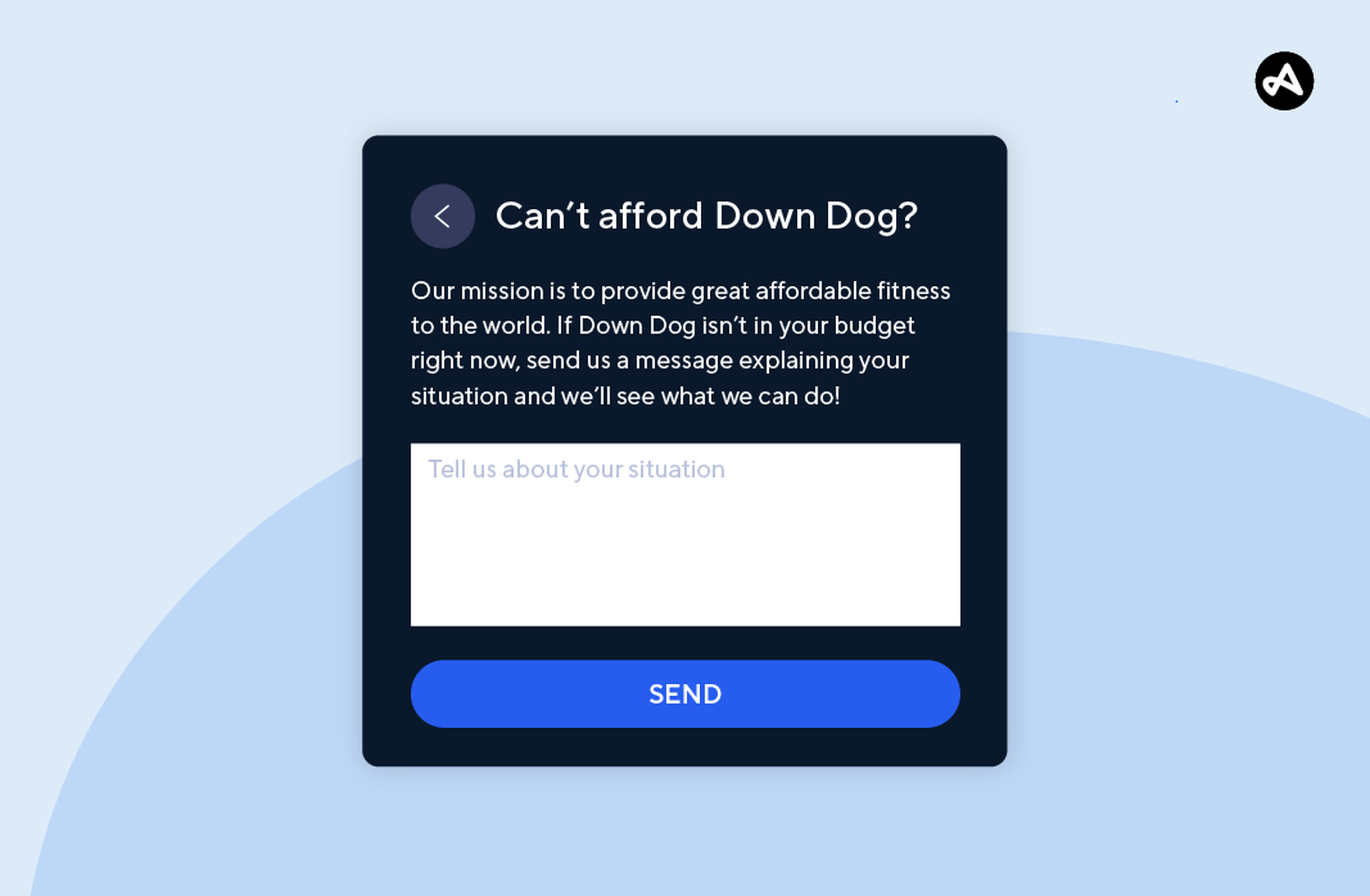 Down Dog's inclusive monetization feature