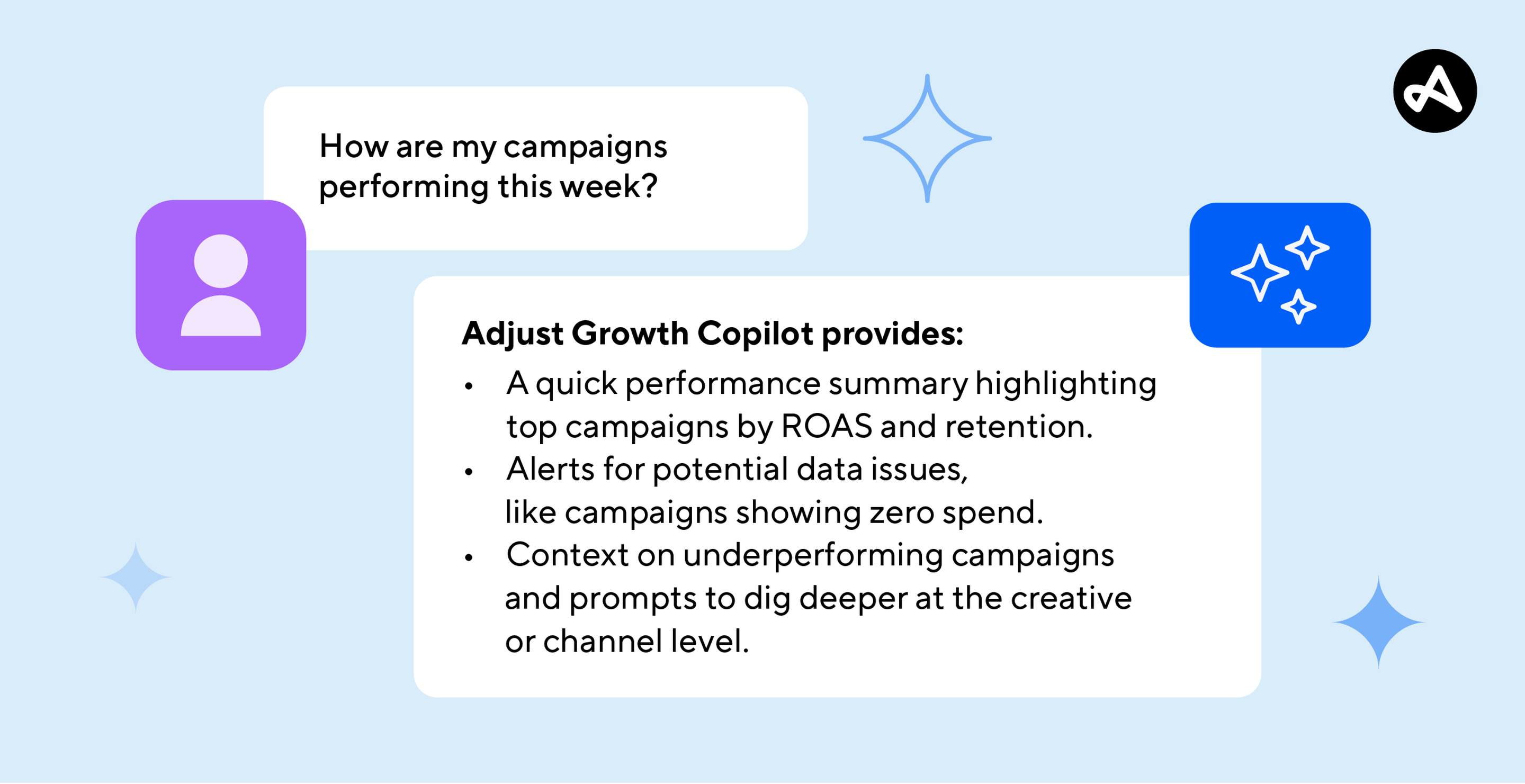 adjust growth copilot campaign performance