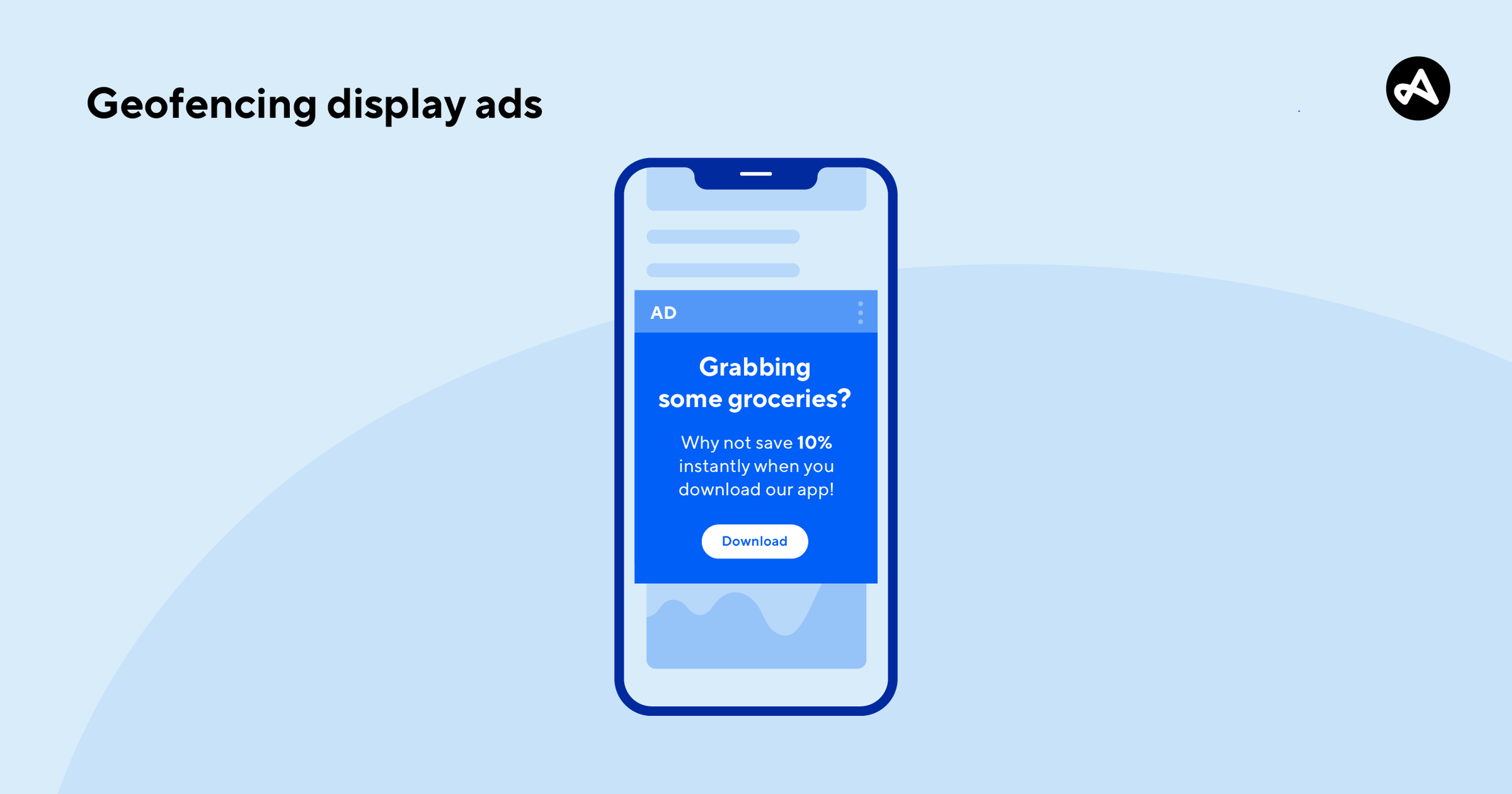 Geofencing display ads