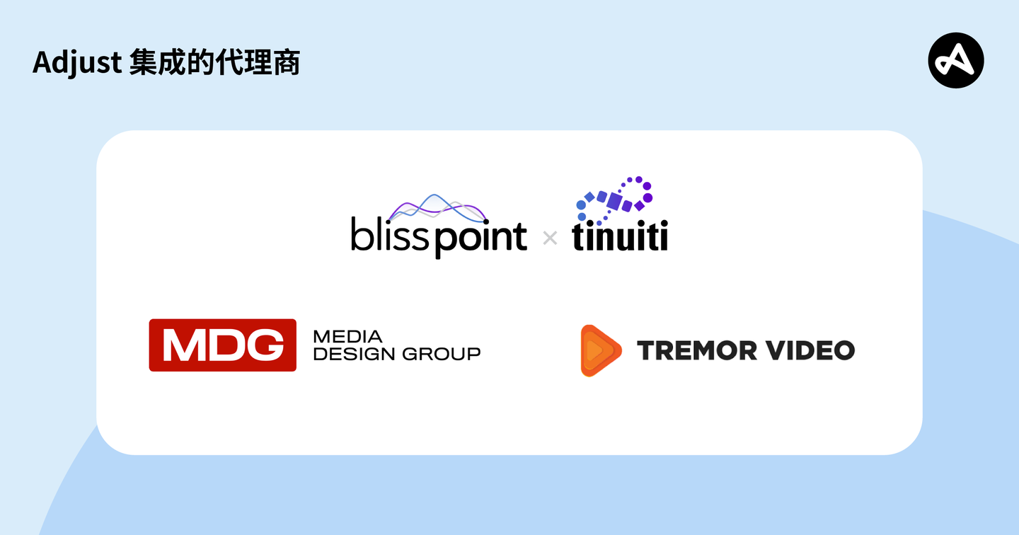 Adjust 代理合作伙伴