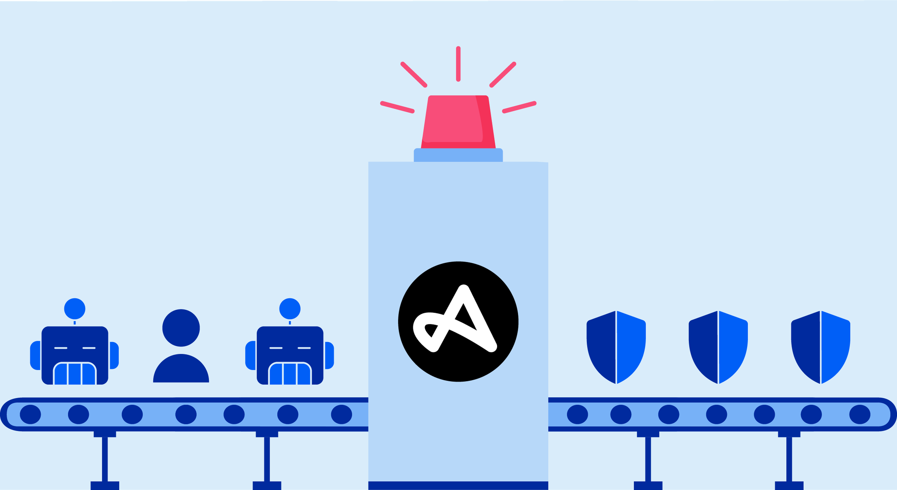 An image of bot traffic being cleaned by adjust and secure data output