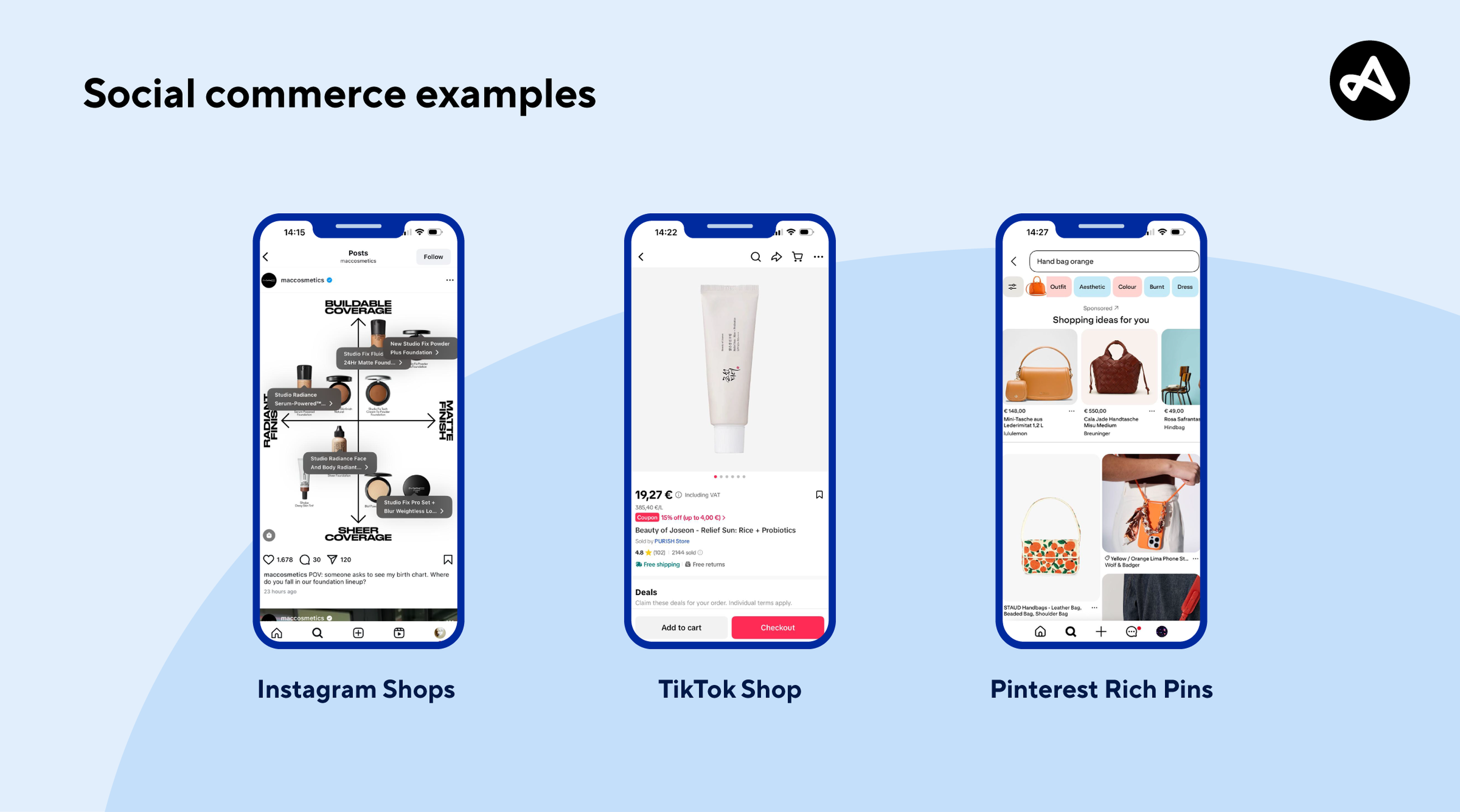 Examples of social commerce
