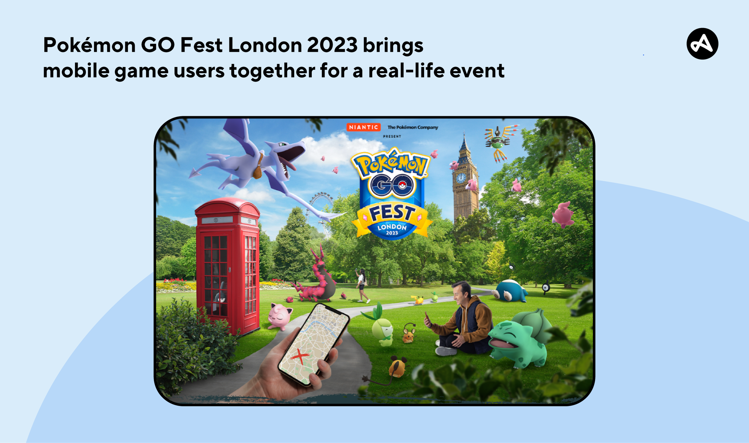 Pokémon GO Fest London 2023 is a social gaming event
