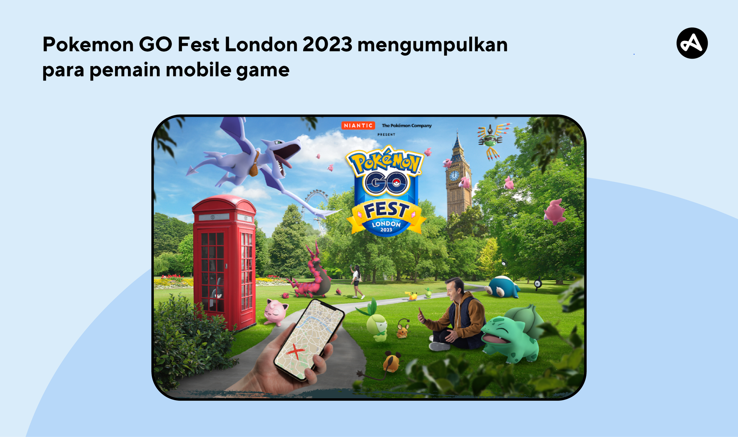 Pokémon GO Fest London 2023 adalah acara social gaming
