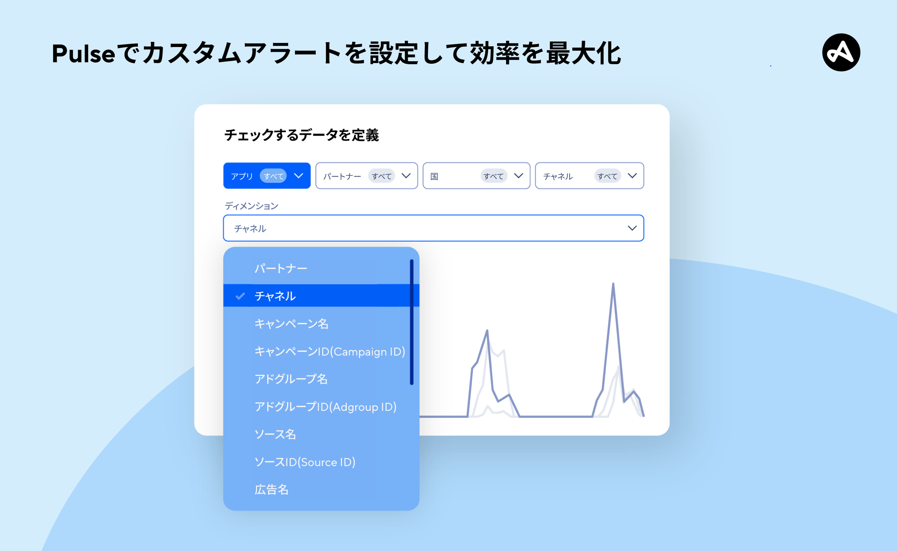 Pulseで顧客アラートを設定する
