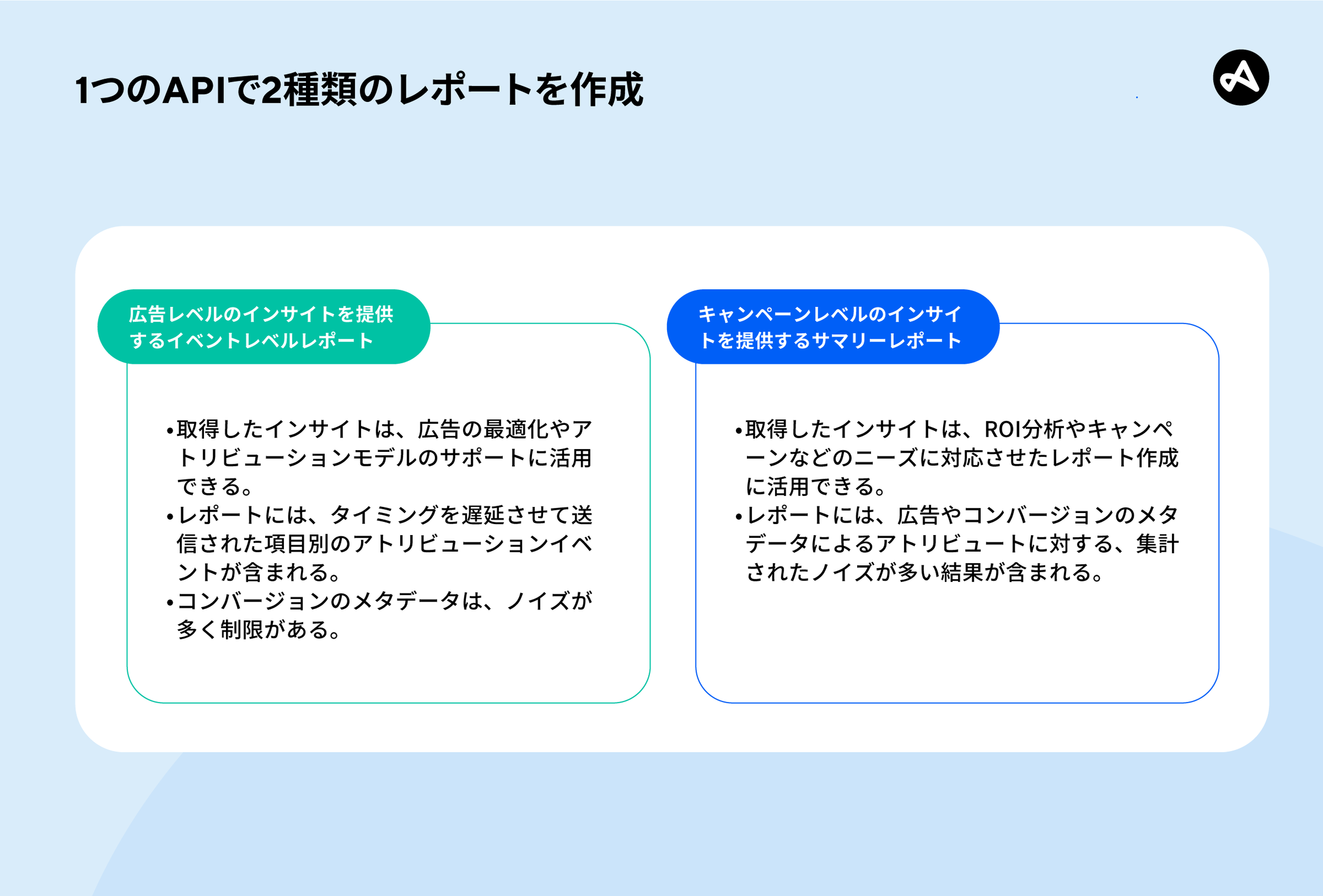 イベントレベルレポートと概要レポート：プライバシーサンドボックスの2つのレポートタイプ