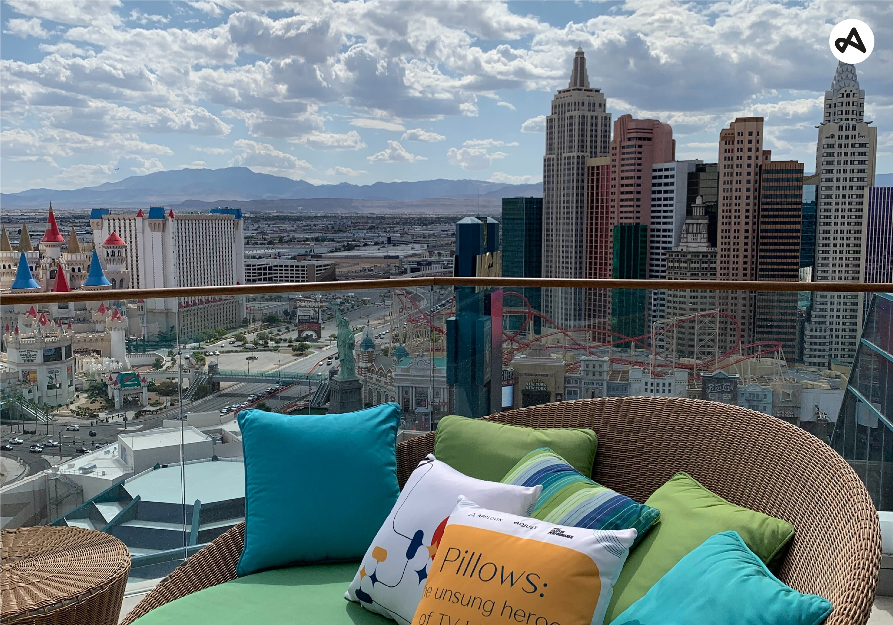 MAU 2023 Vegas sky view