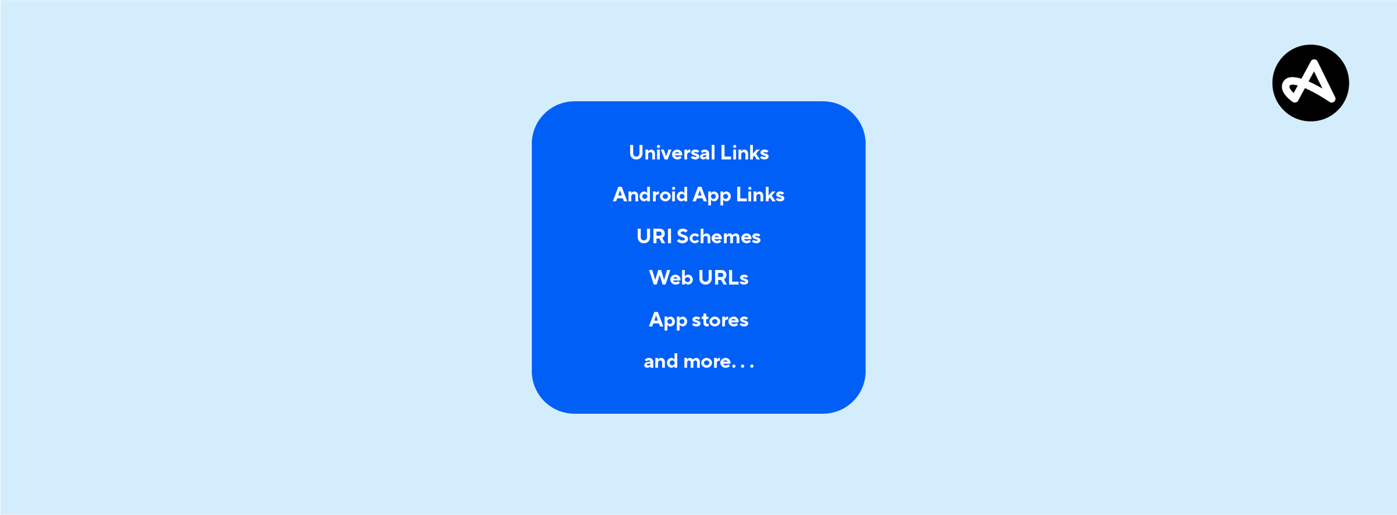 Outline of the different types of links