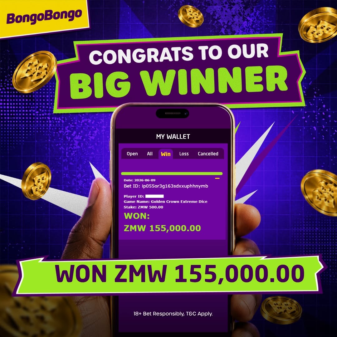 Big Winner BongoBongo Zambia 2026-06-09