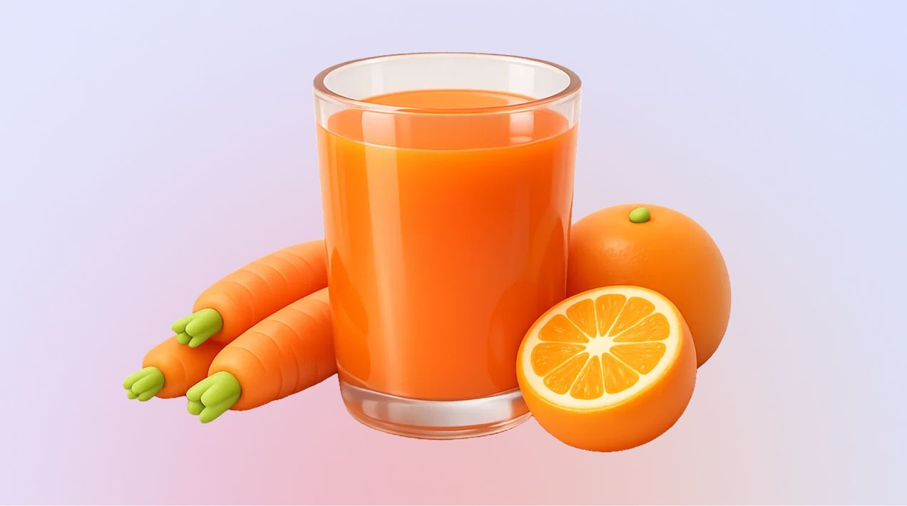 Что происходит с организмом, если вы регулярно пьете морковный и апельсиновый сок