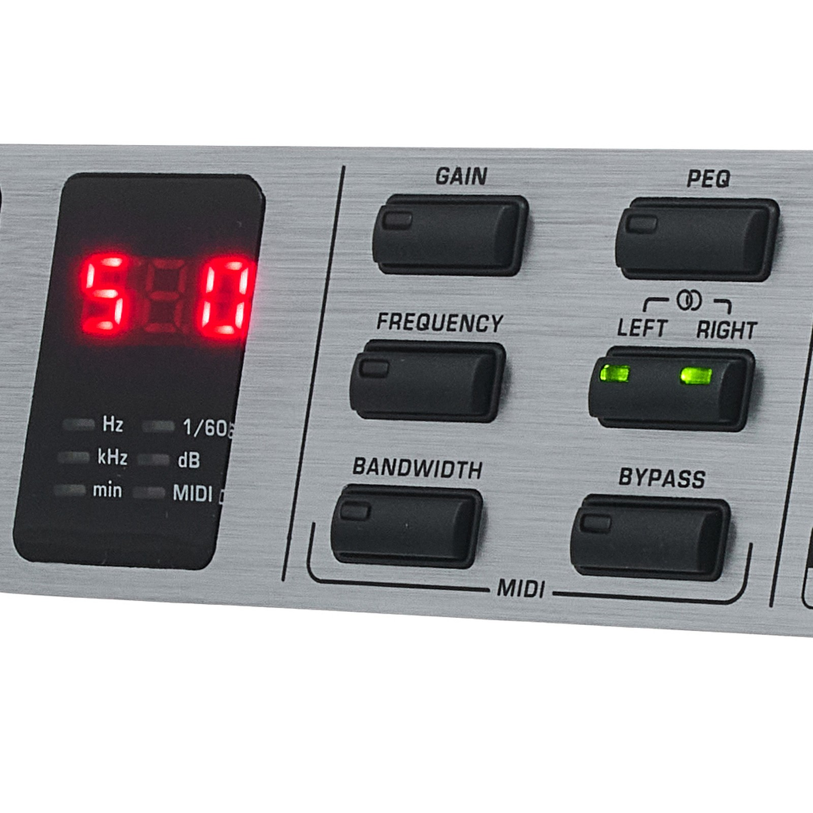 Behringer FBQ 2496 Feedback Destroyer LED-Anzeige