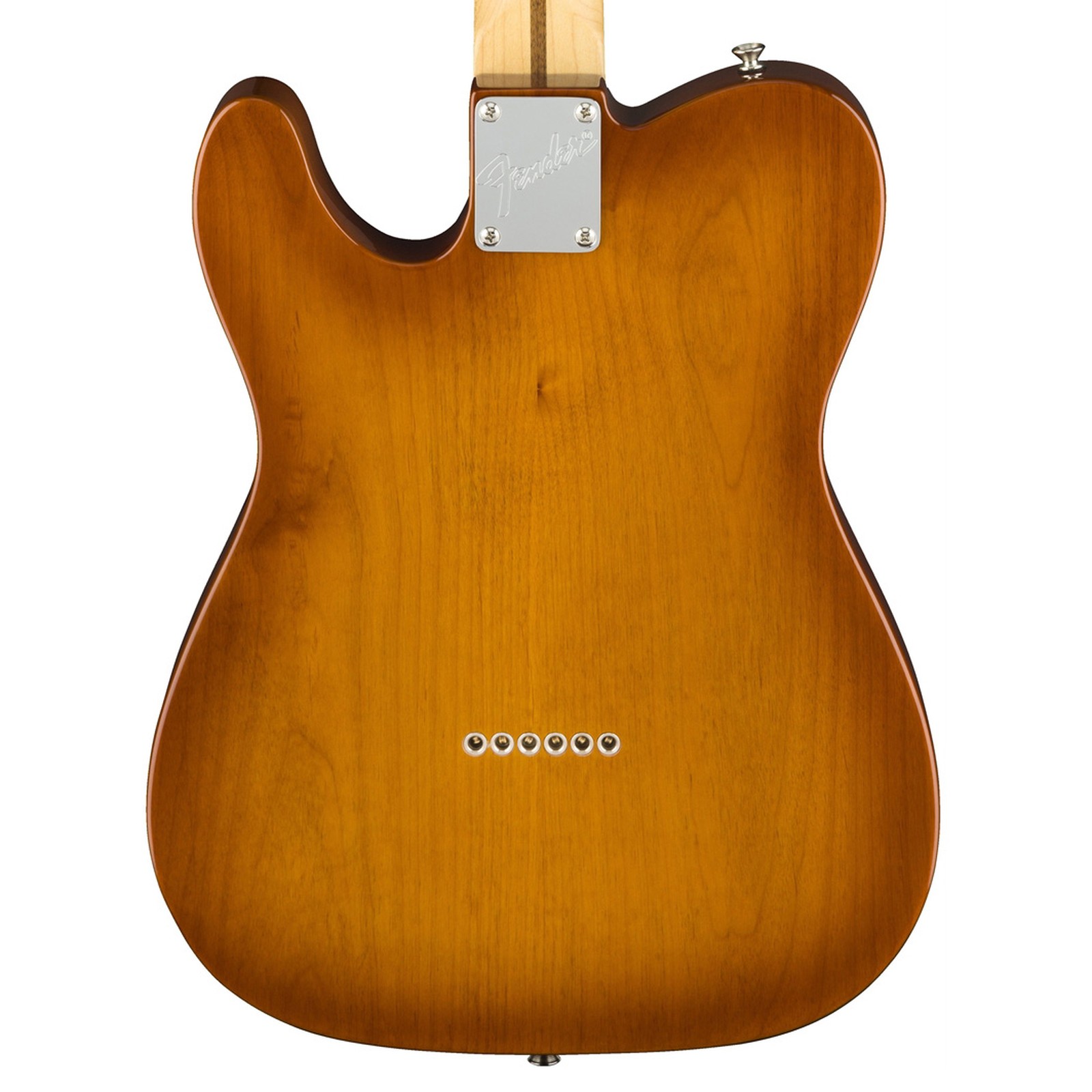 Backview of the Fender AM Perf Tele RW HBST Electric Guitar
