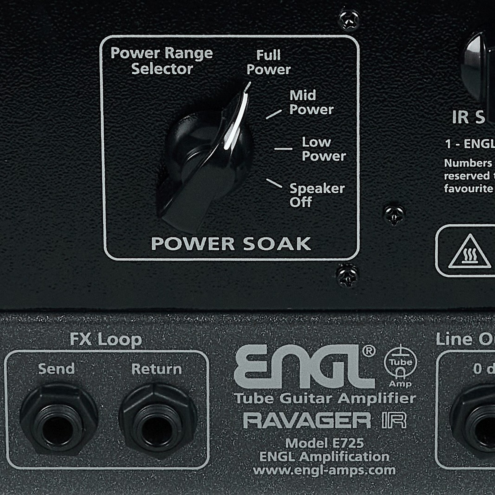 Power Soak des Engl E725 Ravager IR