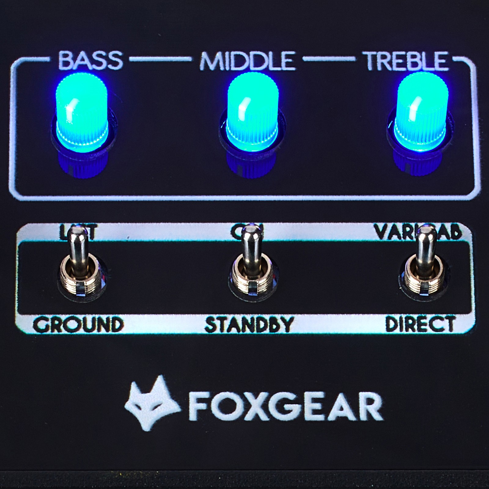 Bedienoberfläche des Foxgear TW-100 American Classic Clean